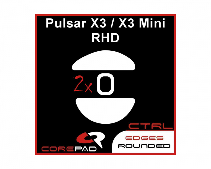Corepad Skatez CTRL til Pulsar X3 RHD