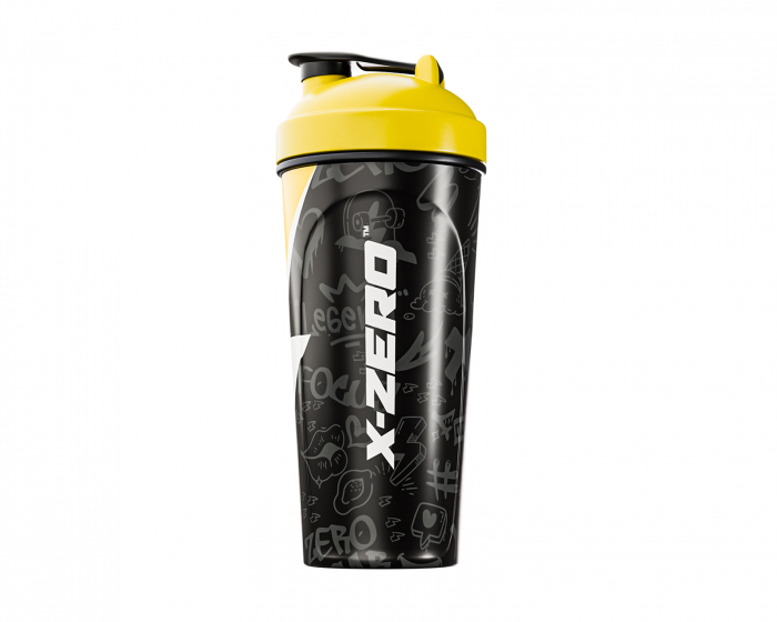 X-Gamer X-Zero Shaker 700ml - Svart & Gul