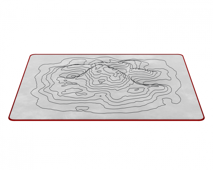 MaxGaming Real Topographic Mousepad - Vale