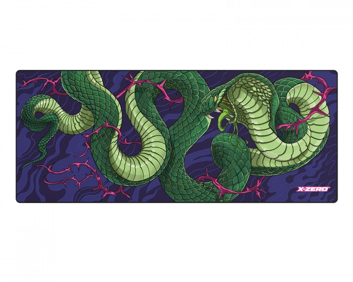 X-Gamer The Green Snake Serpent Musematte - XXL