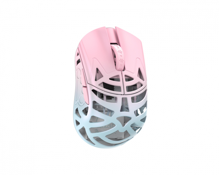 WLMouse Beast Miao - Trådløs Spillmus - Blå/Rosa [Omron Opticals]