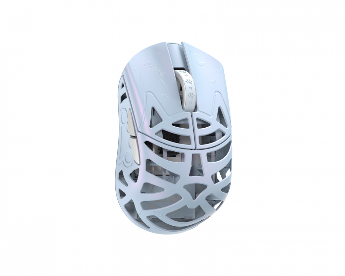 WLMouse Beast Miao - Trådløs Spillmus - Ice Blue [Omron Opticals]