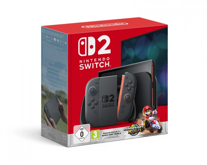 Nintendo Switch 2 Spillkonsoll - Mario Kart World Bundle