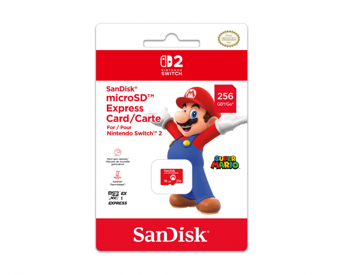 SanDisk microSD Express Card 256GB - Minnekort