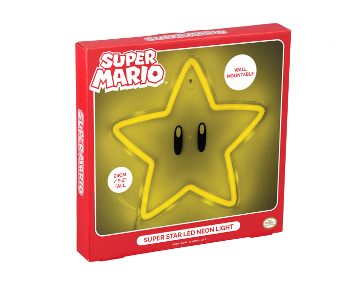 Paladone Super Star LED Neon Vegglampe