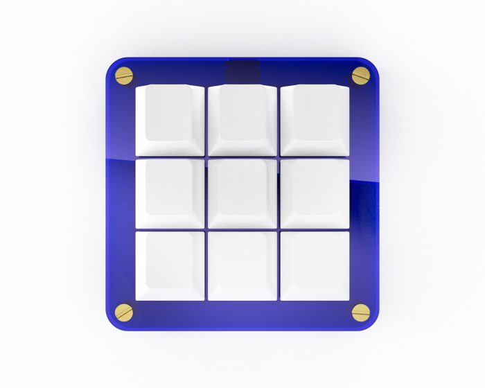 MaxCustom 9-Key MacroPad - Blå