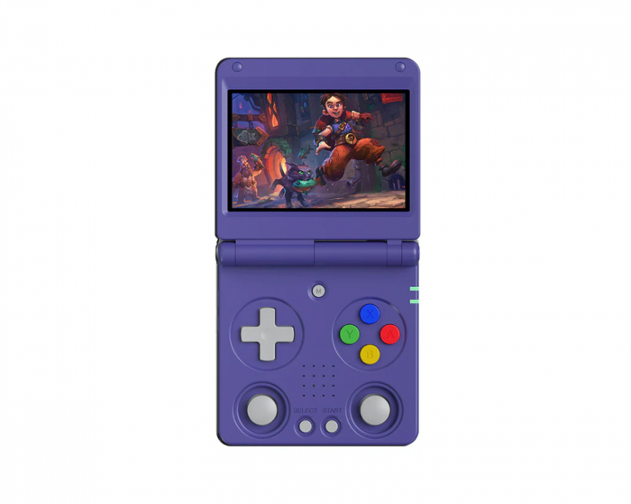 Anbernic RG34XXSP Retro Emulator (64GB) - Indigoblå