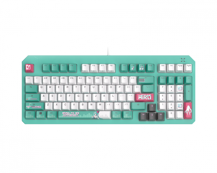 Asus TUF Gaming K3 Gen II Tastatur – Hatsune Miku Edition
