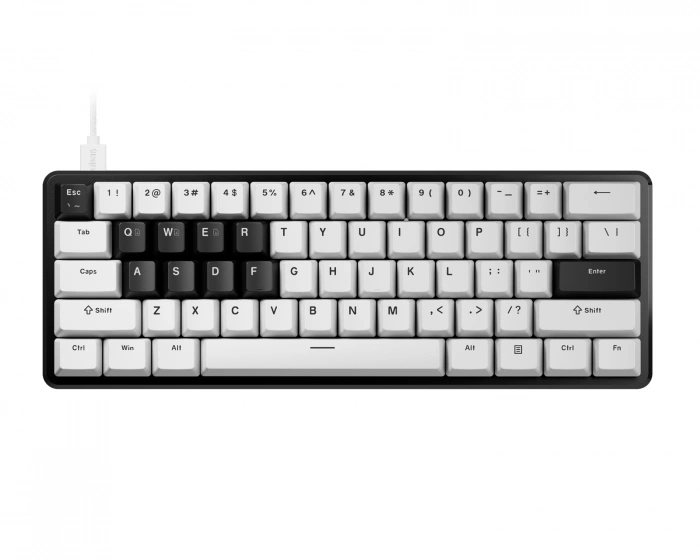 Pulsar PCMK 3 HE 60 Magnetic Tastatur ANSI - Hvit