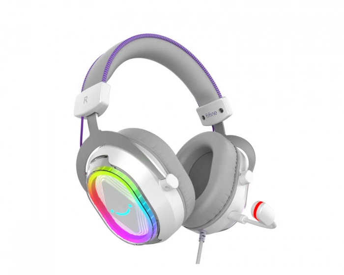 Fifine H13 Gaming Headset - Hvit