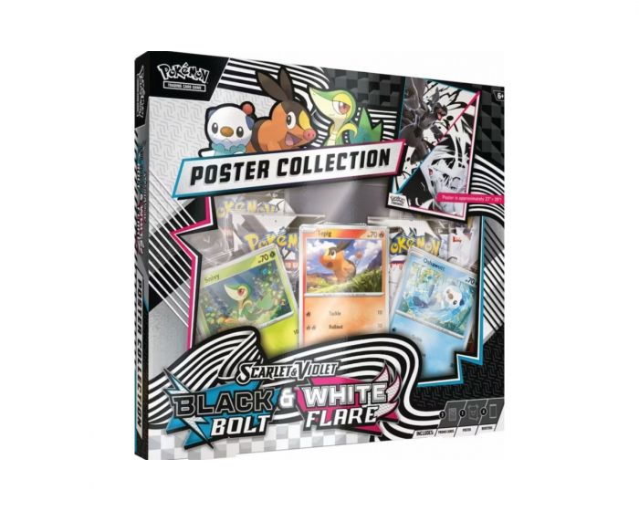 Pokémon Scarlet & Violet 10.5: Black Bolt & White Flare Unova Poster Collection