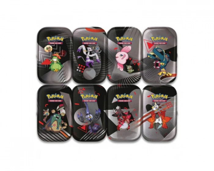 Pokémon Scarlet & Violet 10.5: Black Bolt & White Flare Mini Tin (1 pcs)