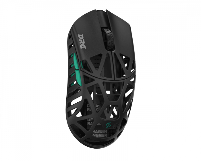 WLMouse x DRG Beast X Max Gaming Mus - Side Slits - Svart