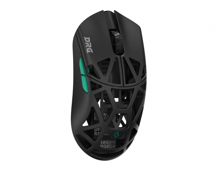 WLMouse x DRG Beast X Max Gaming Mus - Solid Slits - Svart