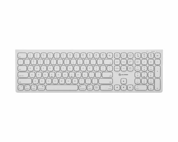 Alogic Echelon Trådløst Tastatur for Mac - Hvit