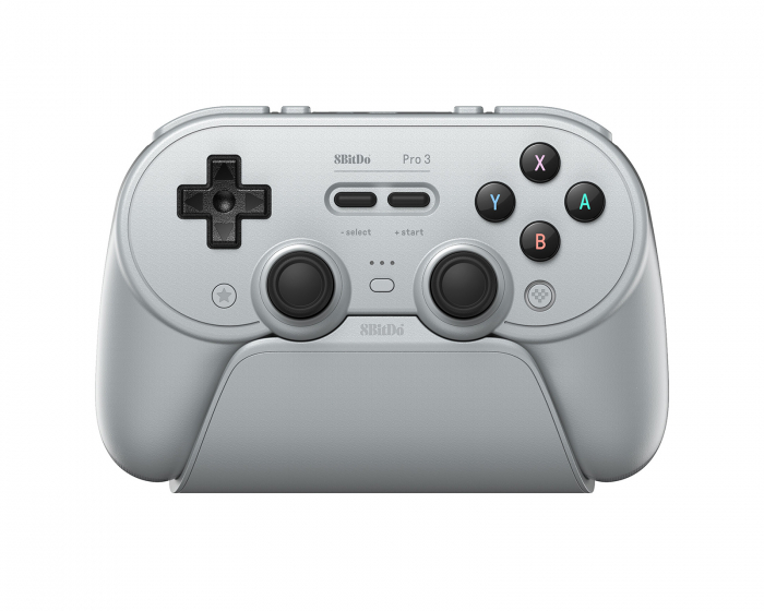 8Bitdo Pro 3 Bluetooth Spillkontroller Grå