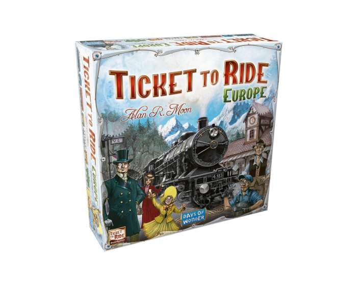 - Ticket to Ride Europe - Brettspill (Nordisk)