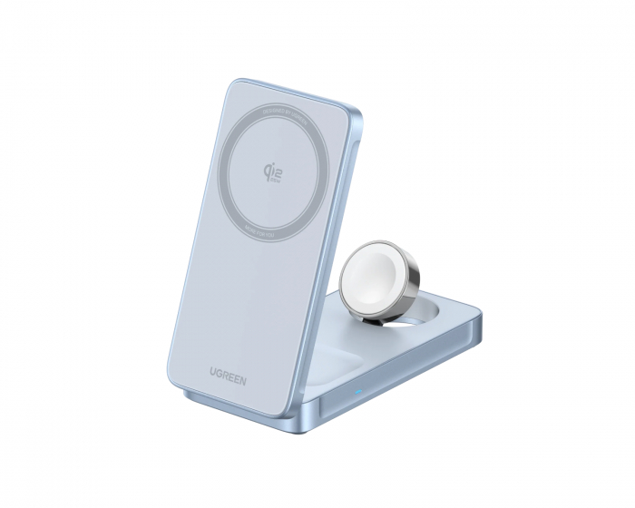 UGREEN MagFlow Qi2.2 25W 3-i-1 Magnetisk Trådløs Lader