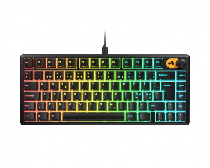 Glorious GMBK 75% Gaming Tastatur - Svart