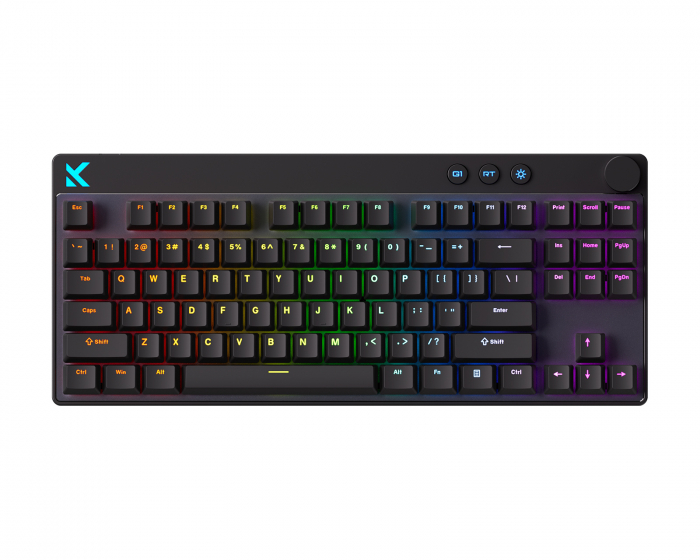 MCHOSE Mix 87 Hall Effect Magnetic Gaming Tastatur ANSI - Svart