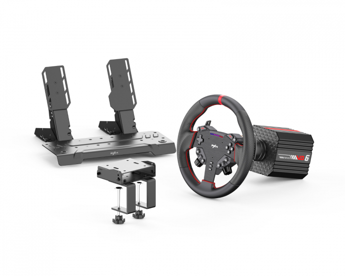 PXN VD6 Bundle Racing Simulator (VD6 Base, W AS Wheel, PD HM Brake & Throttle Z9)