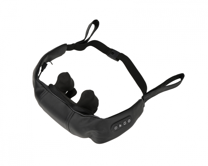 MaxLife Shiatsu Nakke- og Ryggmassasjapparat med varme – Svart