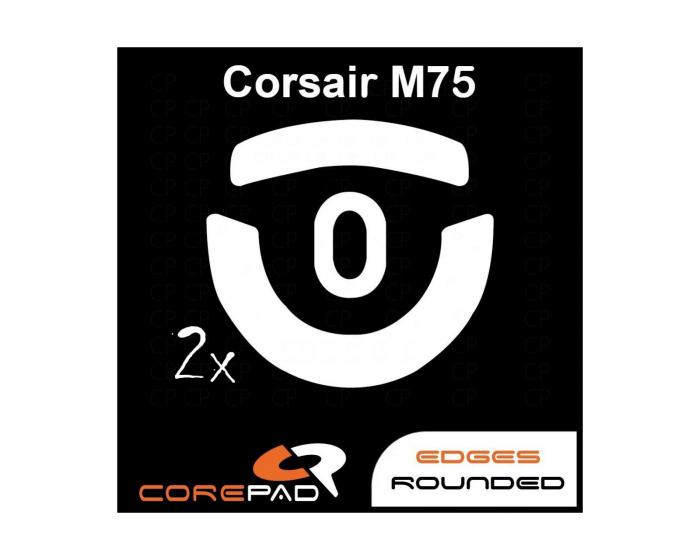 Corepad Skatez PRO til Corsair M75 Lightweight (Wired & Wireless) / M75 AIR ULTRA