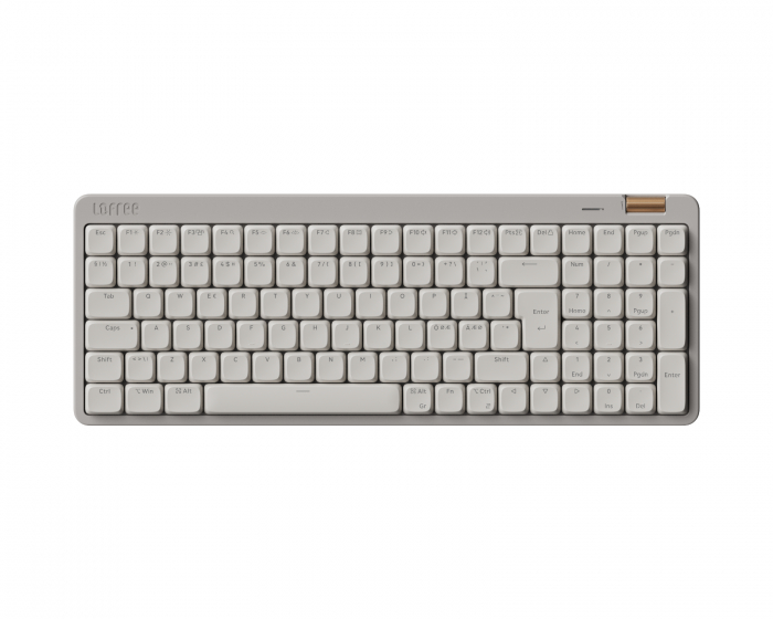 Lofree Flow Lite100 96% Lavprofil Mekanisk Tastatur [Lofree Specter] - Marble Grey