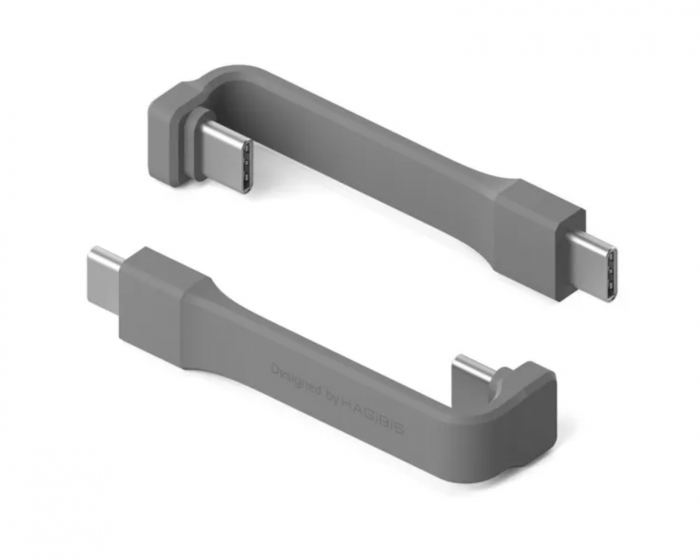 Hagibis Kort Hurtiglade-kabel 240W USB-C – 6 cm