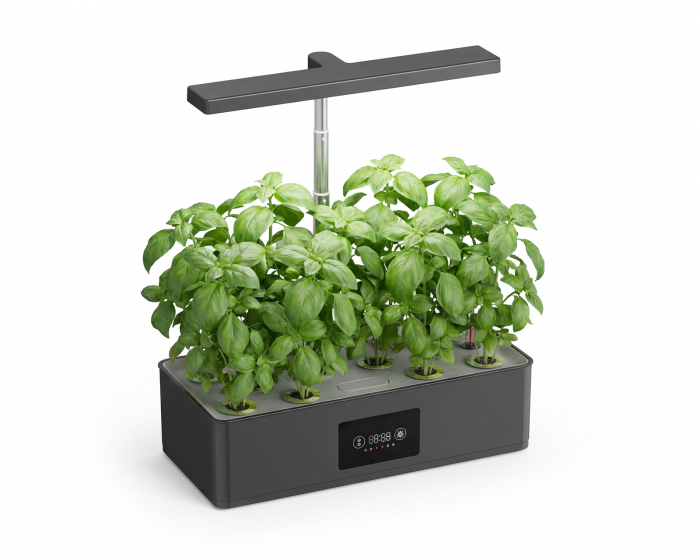 MaxMount Hydroponisk Dyrkingssystem med LED – Innendørshage for 12 Planter