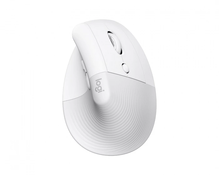 Logitech Lift Vertikal Ergonomisk Mus - Hvit
