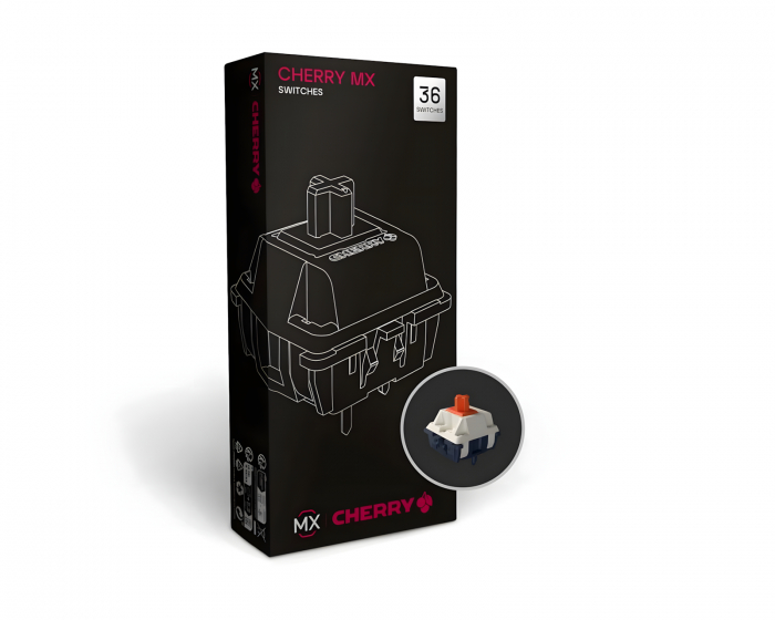 Cherry MX Falcon Taktile Brytere (36-pakning)