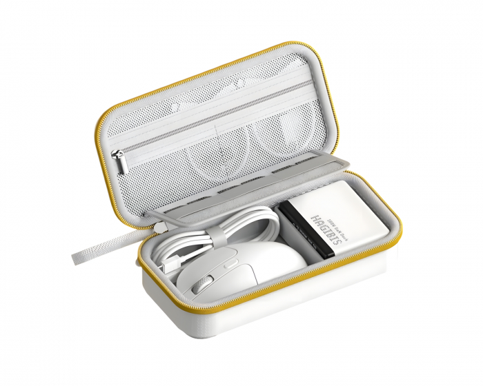 Hagibis Bærbar Elektronisk Organiseringsveske – Hvit