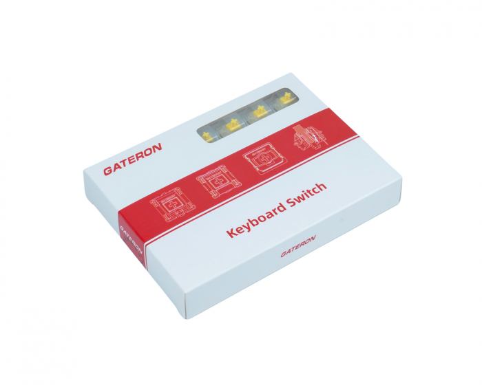 Gateron Milky Yellow Pro (35-pakke)