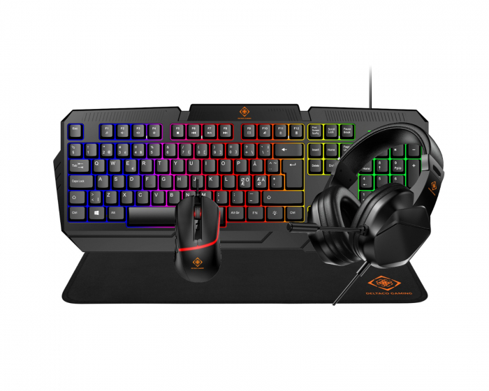 Deltaco Gaming 4-i-1 Gaming Bundle