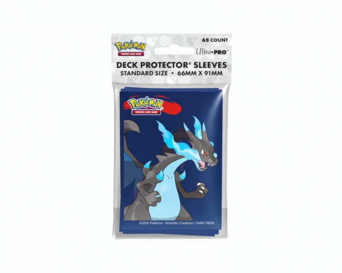 Pokémon Deck Pro Mega Charizard X (65 stk)
