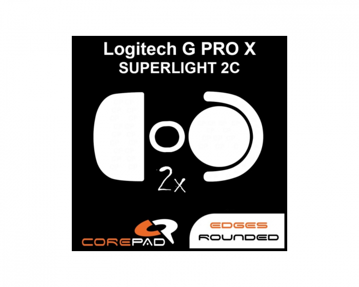 Corepad Skatez PRO for Logitech G PRO X SUPERLIGHT 2C Kompakt