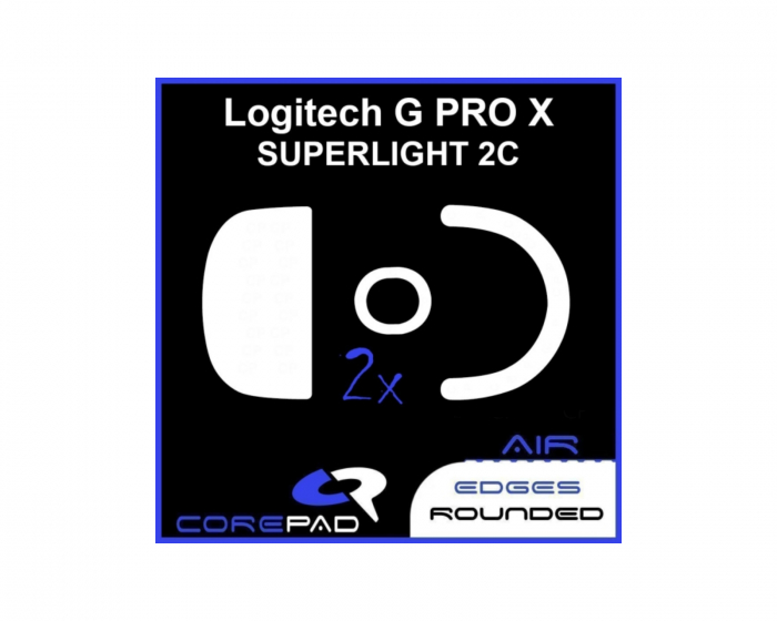 Corepad Skatez AIR for Logitech G PRO X SUPERLIGHT 2C Kompakt