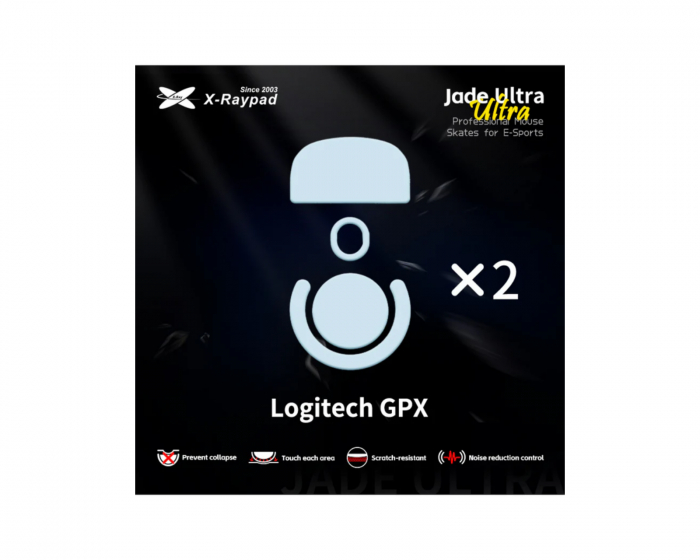 X-raypad Jade Ultra Rulleskøyter for Logitech GPX