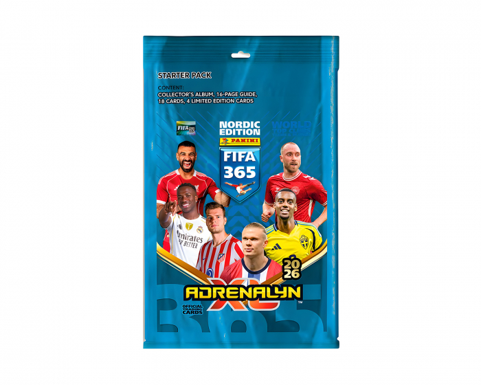 Panini FIFA 365 AdrenXL 2026 Booster - Fotballkort