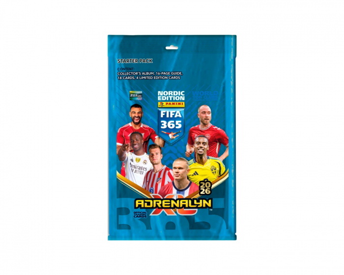 Panini FIFA 365 AdrenXL 2026 Startpakke - Fotballkort