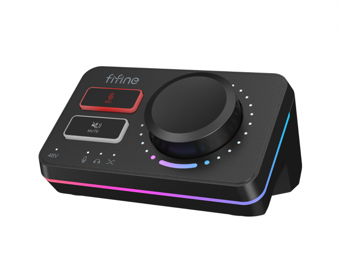 Fifine AmpliGame SC9 Lydmiksere - Svart