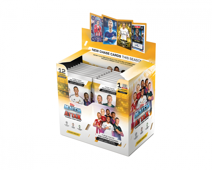 Topps Match Attax Kort UCL 25/26 Display (32 Boosters) - Fotballkort