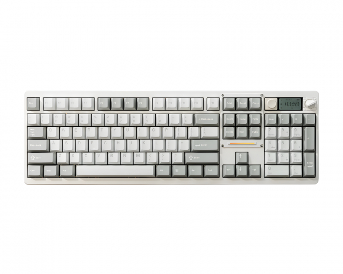 Chilkey ND104 Trådløst Tastatur - Lunar White [WS Breeze]