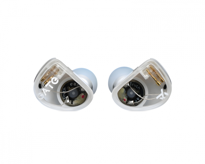 Truthear Gate IEM Hodetelefoner med 3.5 mm Mikrofon - Hvit