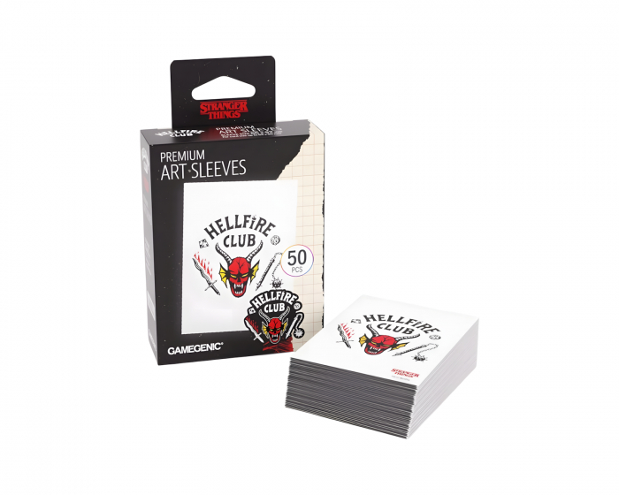 Gamegenic Stranger Things: Hellfire Club Art Sleeves - Hellfire