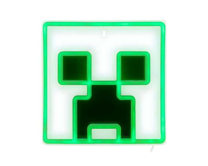 Paladone Creeper Veggmonterbart Led Neon Lys