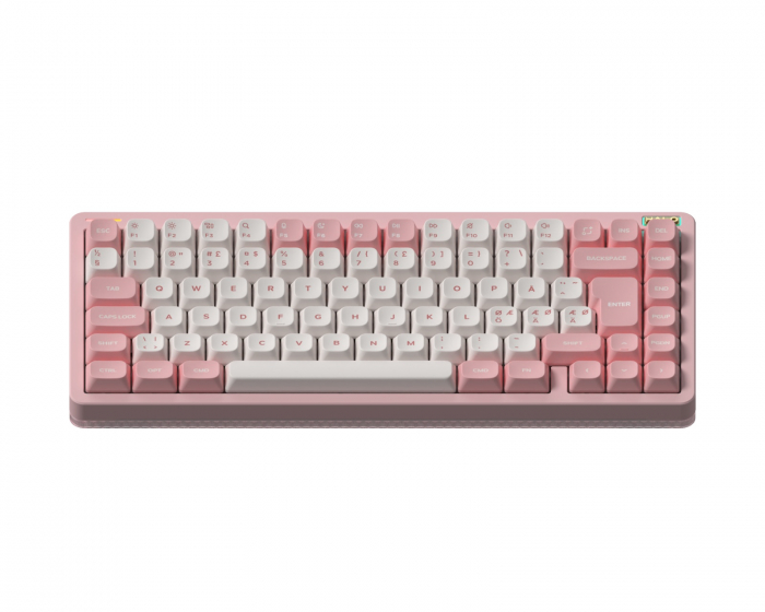 NuPhy Halo75 V2 Trådløst Tastatur – Sakura Fizz [Raspberry Switch]