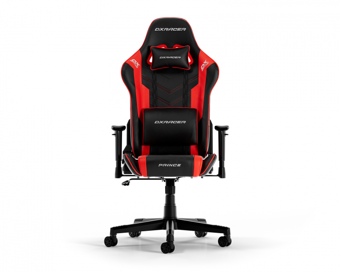 DXRacer PRINCE L Svart & Rød PVC Lær