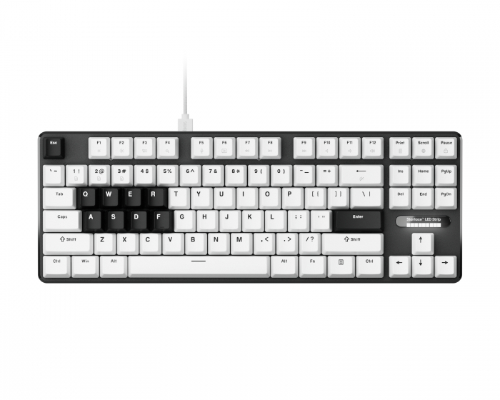 Pulsar PCMK 3 HE TKL Magnetisk Tastatur ANSI - Hvit